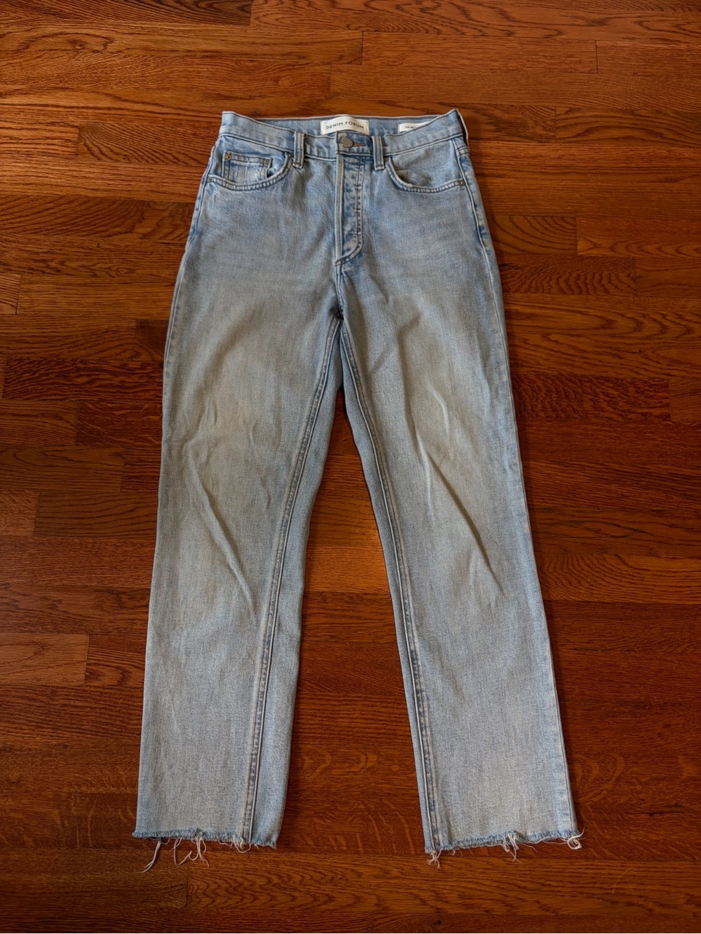 Denim Forum Arlo High Rise Straight size 25